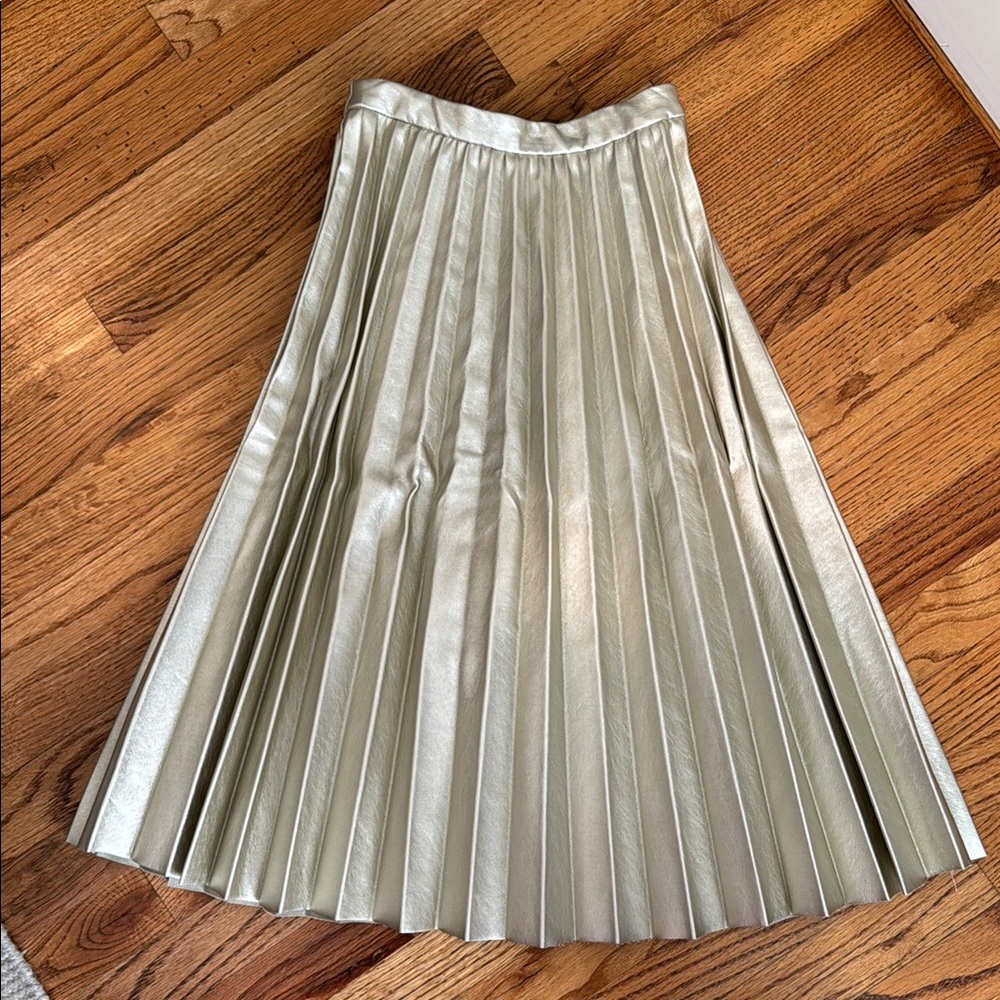 Elegant Metallic Skirt